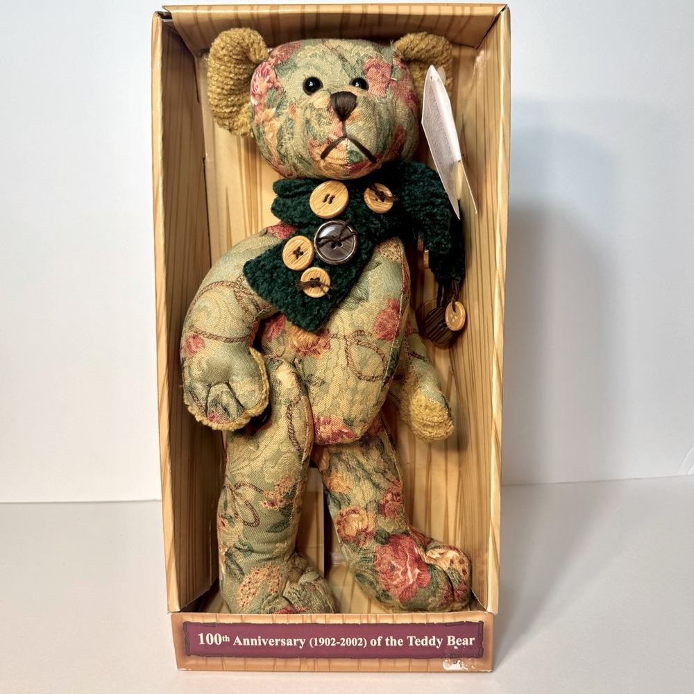 2002 Theodore Roosevelt Limited Edition 100th Anniversary of the Teddy Bear.